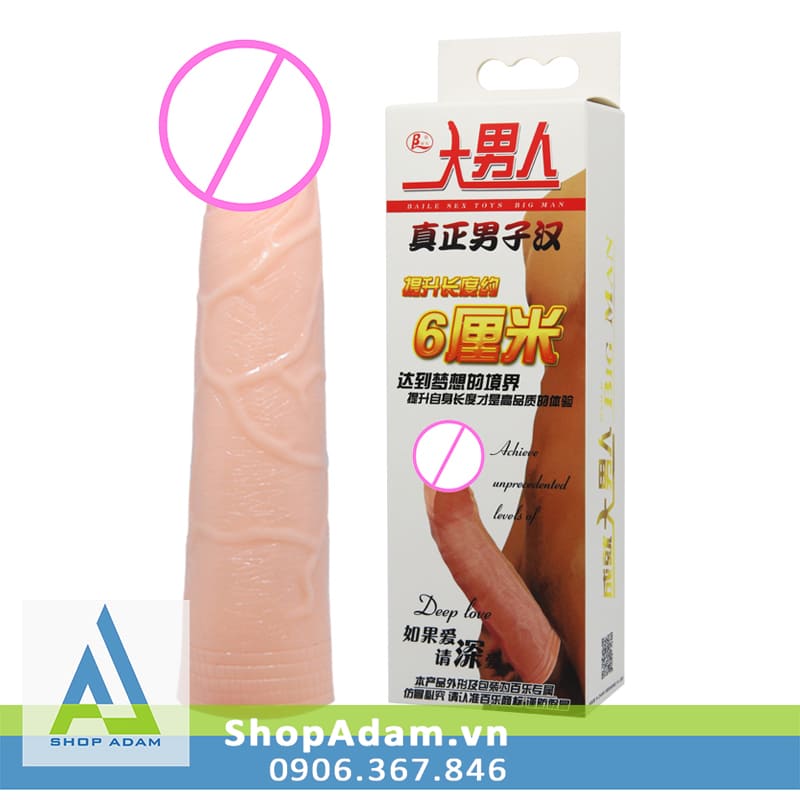Bao cao su Donzen 6cm siêu dài Baile Big Man 