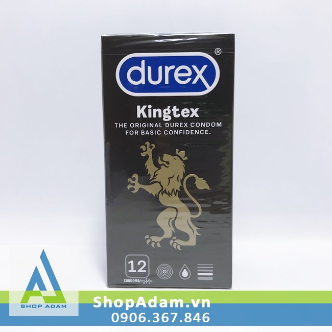 Bao Cao Su Durex Kingtex Size Nhỏ 49mm