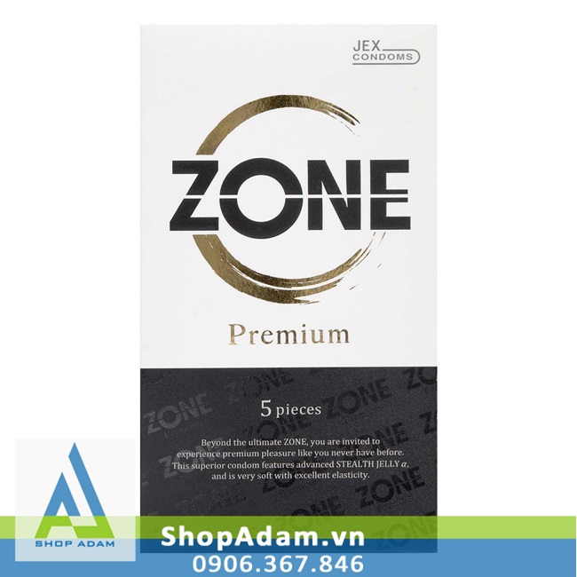 Bcs 0.01 mm Siêu Mỏng Gel Tàng Hình Jex Zone Premium (H5) 