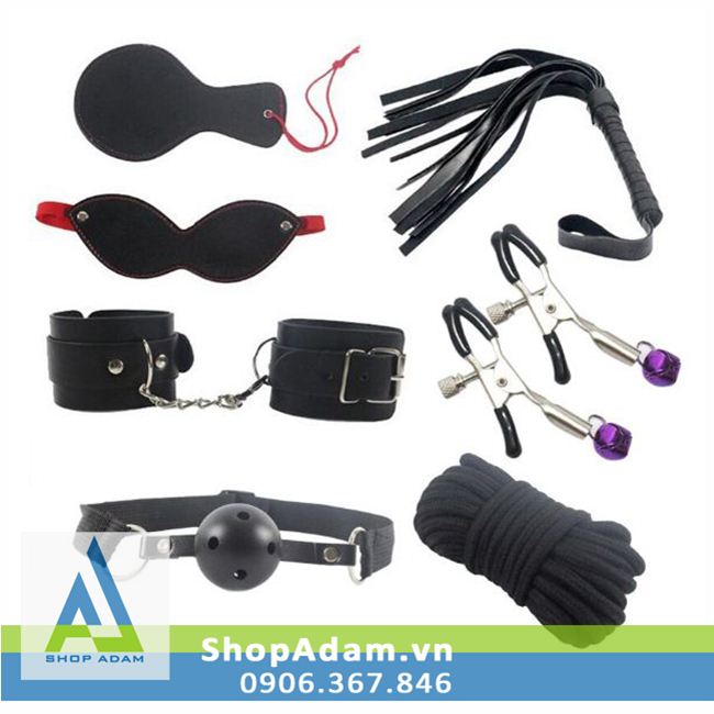 Bộ đồ chơi tình dục bạo dâm 8 món 