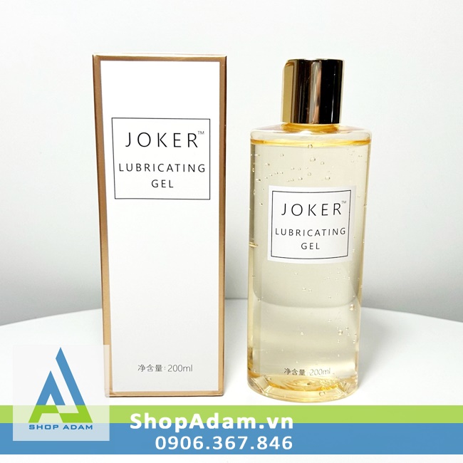 Chất bôi trơn tự nhiên khi quan hệ dạng gốc nước Joker Lubricating - 200ml