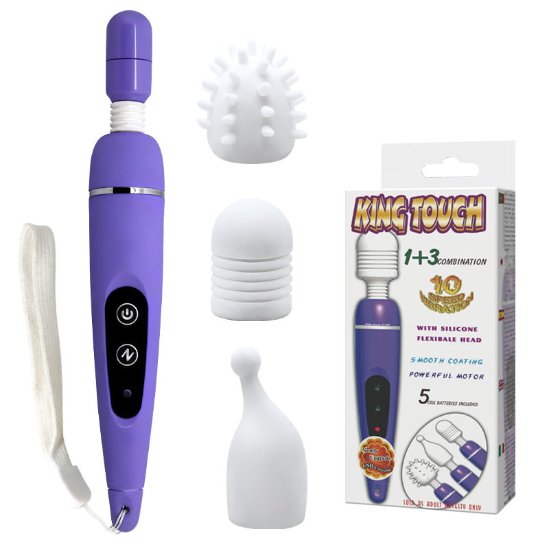 Chày rung mini sạc pin giá rẻ Baile King Touch 