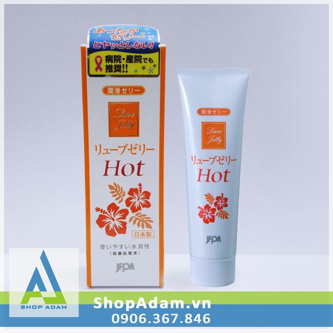 Dầu bôi trơn Jex Luve Jelly Hot tạo cảm giác ấm - Nhật Bản 