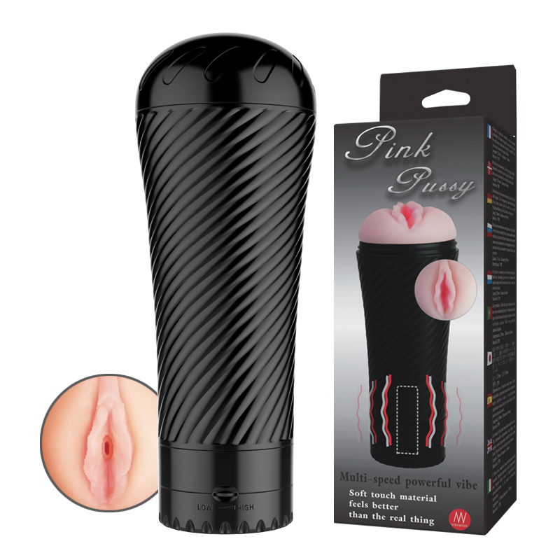 Đèn pin thủ dâm siêu rung điều khiển liền thân Baile Pink Pussy
