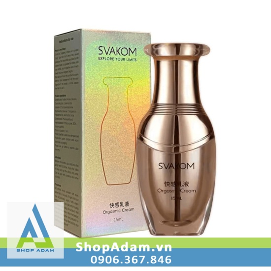 Gel tăng khoái cảm cho nữ Svakom Orgasm - Mỹ