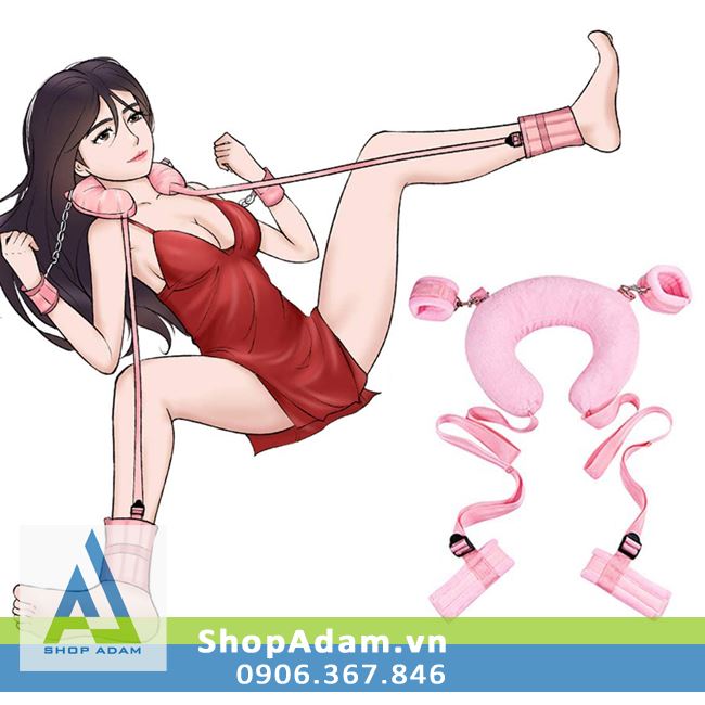 Khoá tay chân có đệm cổ 