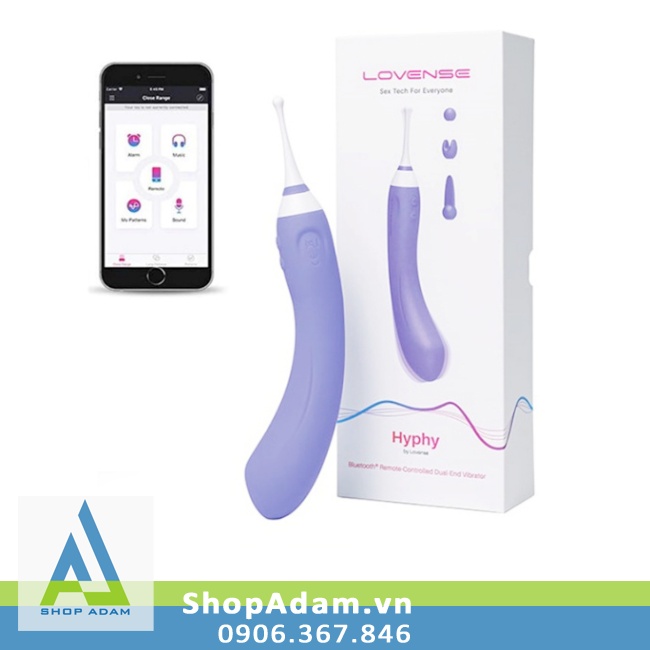 Lovense Hyphy máy rung tình dục mini kết nối App 