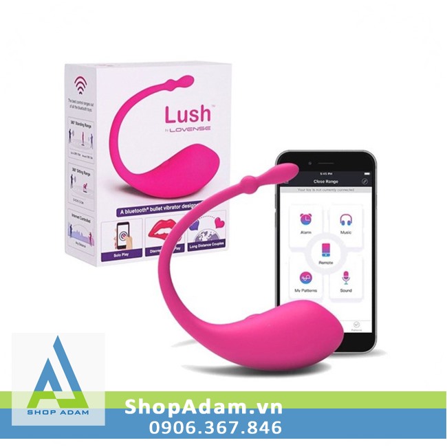 Lovense Lush trứng rung cao cấp điều khiển từ xa bằng điện thoại 