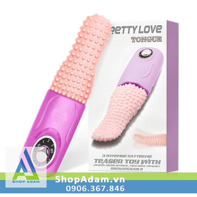 Lưỡi rung sạc pin Pretty Love Tongue 