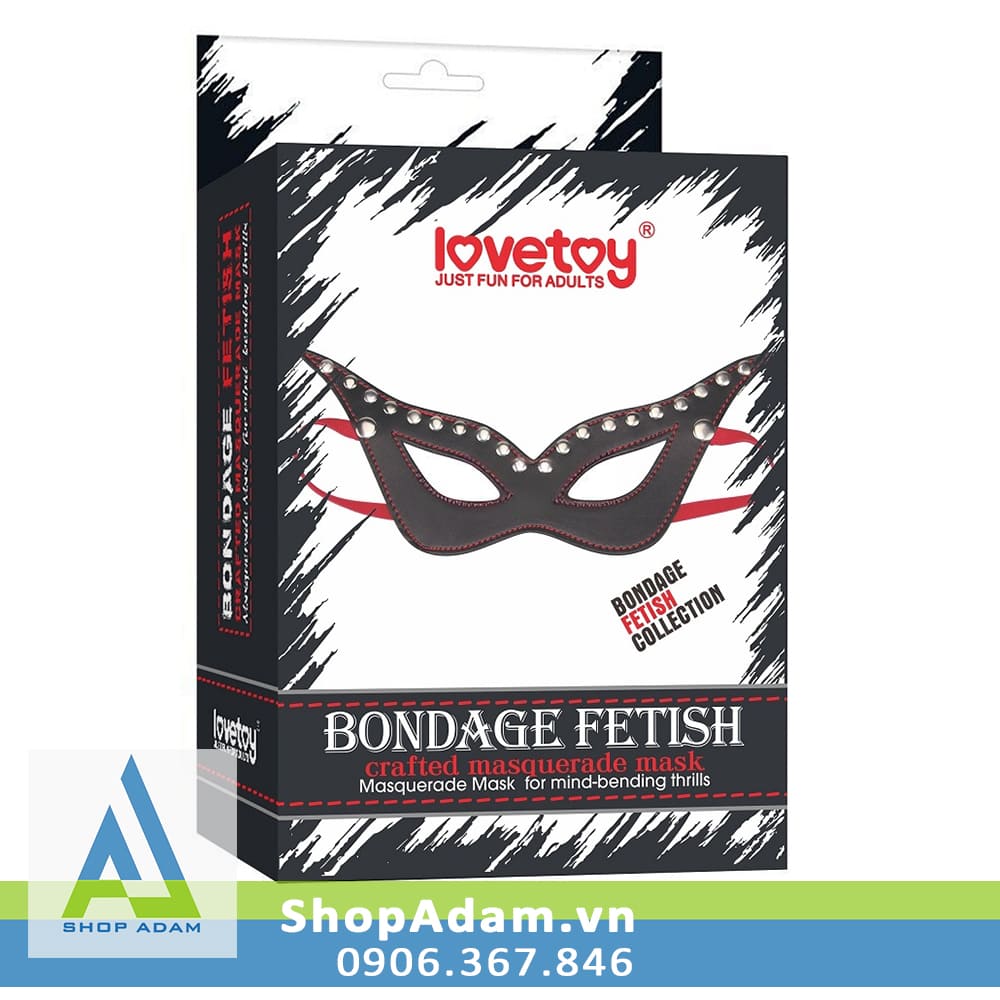Mặt nạ hóa trang BDSM Lovetoy Bondage Fetish 