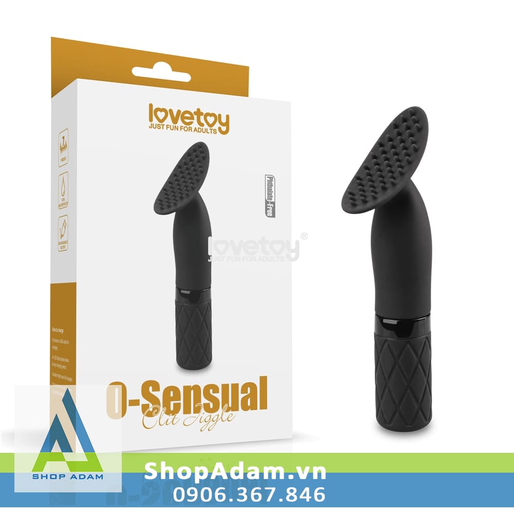 Máy massage âm vật mini nhỏ gọn Lovetoy O-Sensual Clit Jiggle