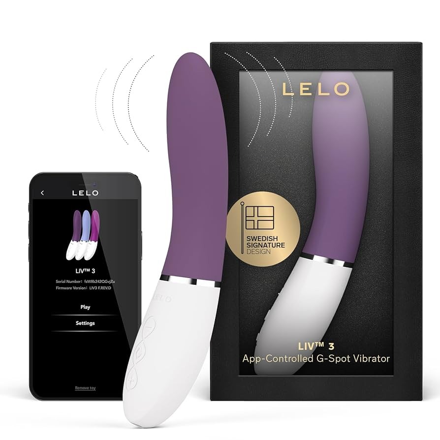 Máy massage điểm G cao cấp kết nối App Lelo Liv 3 Thụy Điển