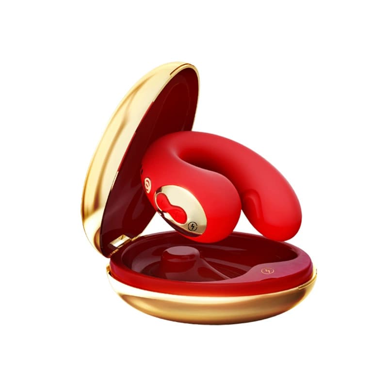 Máy mát xa âm đạo rung hút có sưởi ấm Leten Sucking Massager 