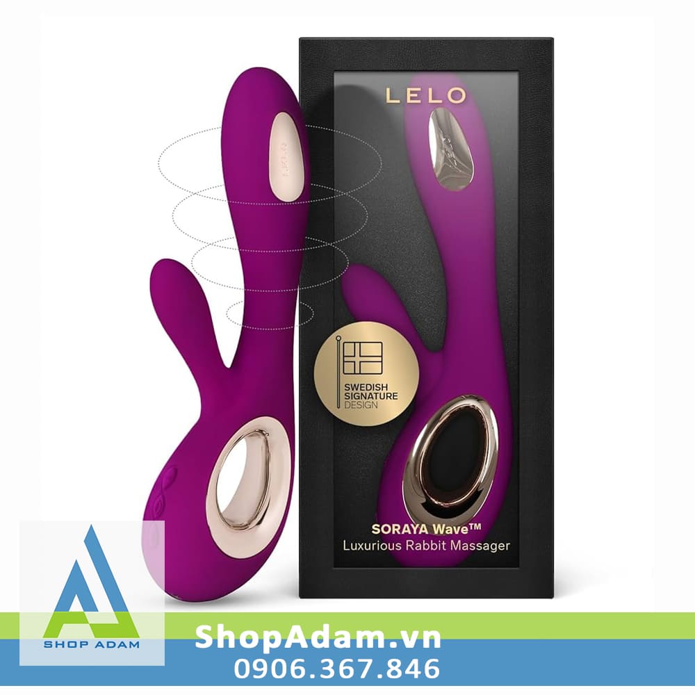 Máy rung điểm G cao cấp Lelo Soraya Wave Rabbit