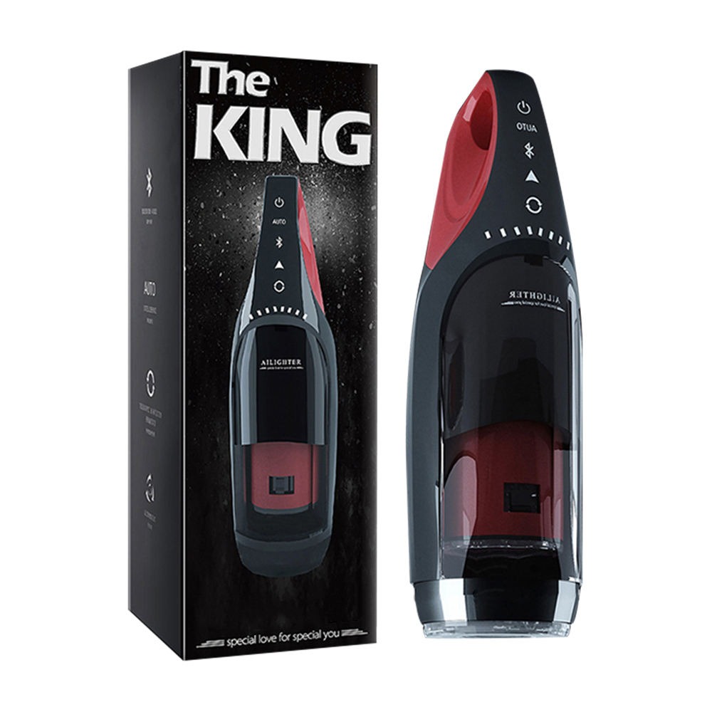 Máy thủ dâm cho nam xoay thụt có sưởi ấm AILIGHTER The King Male Masturbator
