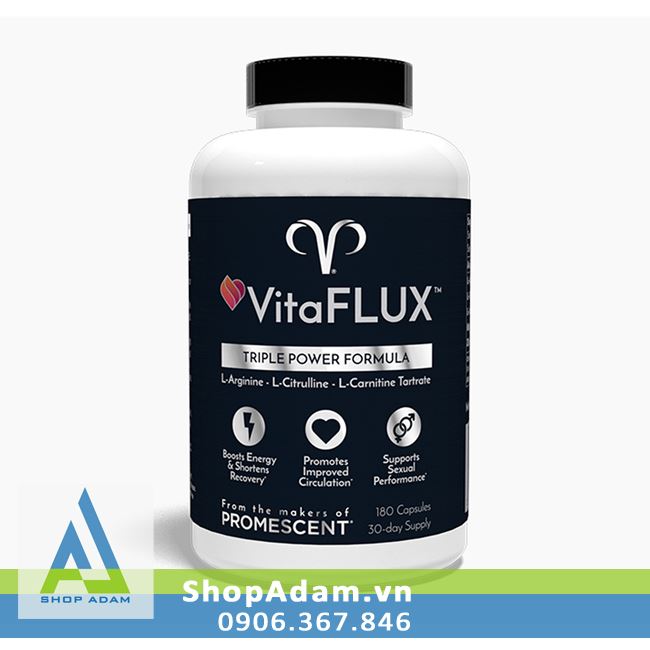 Promescent Vita Flux viên uống thảo dược cho nam (Lọ 180 viên) - Mỹ 