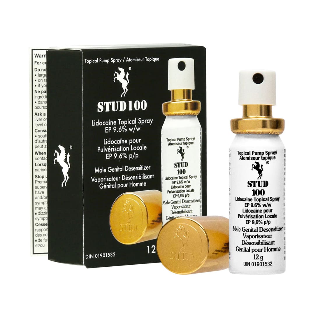 Stud 100 Golden Cap chai xịt kéo dài thời gian chính hãng Canada 
