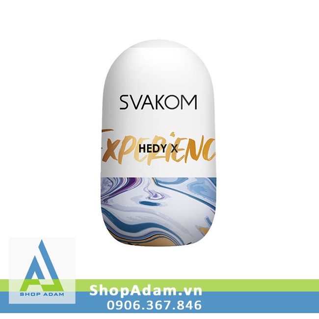 Svakom Hedy X cốc âm đạo hình quả trứng mềm mại như thật 