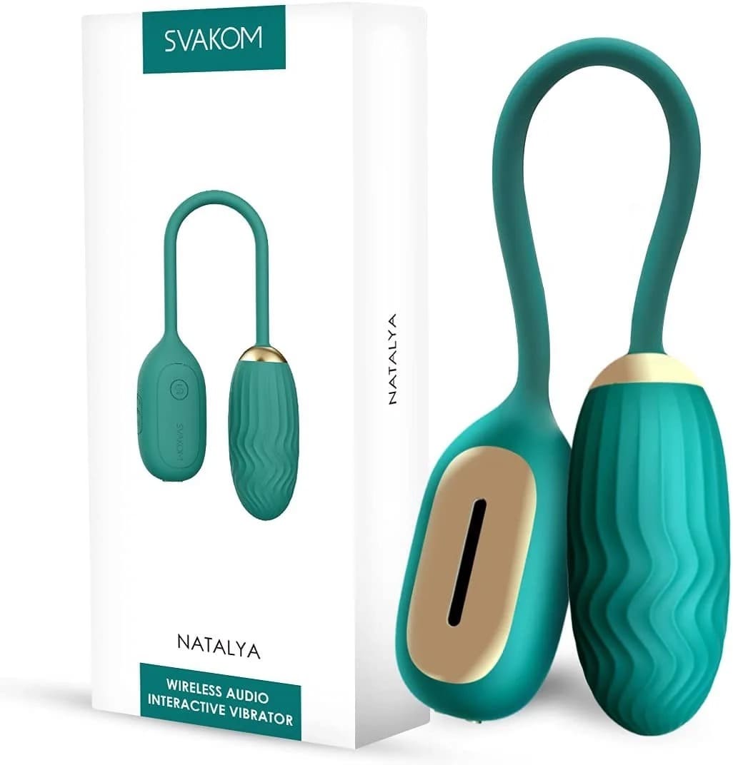Svakom Natalya trứng rung kết nối App có cảm biến âm thanh