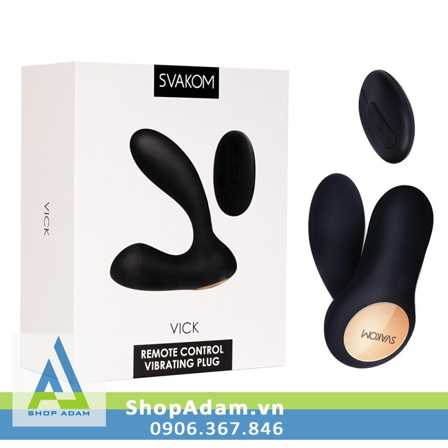 Svakom Vick sex toy hậu môn có điều khiển từ xa cao cấp