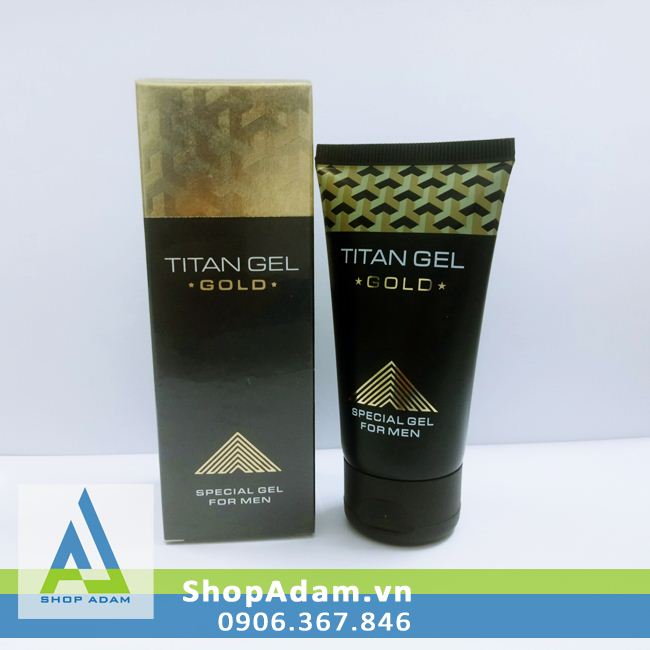 Titan Gold Gel cường dương cho nam (50ml) - Nga 