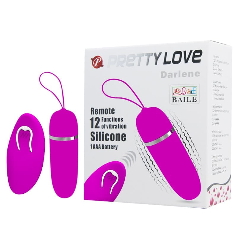 Trứng rung không dây giá rẻ 12 chế độ Pretty Love Darlene 