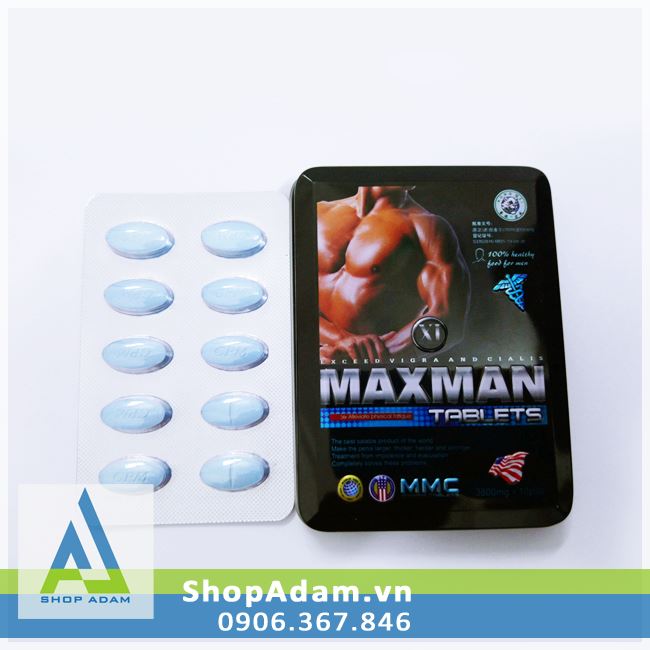 MAXMAN 3800mg Chính Hãng 