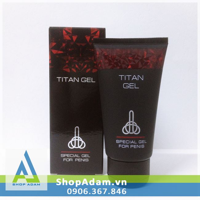 Gel TITAN tăng kích cỡ dương vật