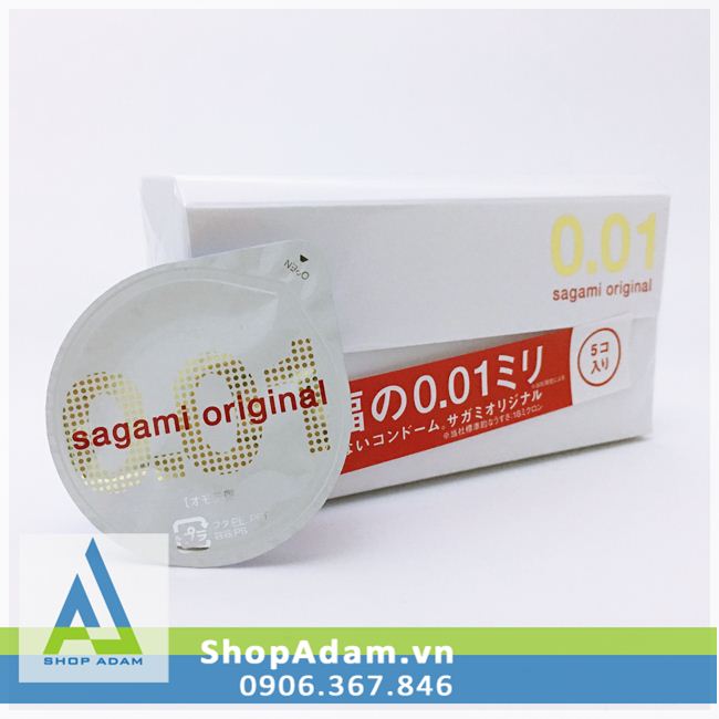 Bao cao su siêu mỏng Sagami Original 0.01