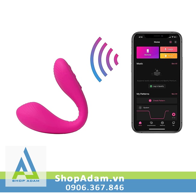 Sextoy Lovense Quake trứng rung điều khiển bằng điện thoại
