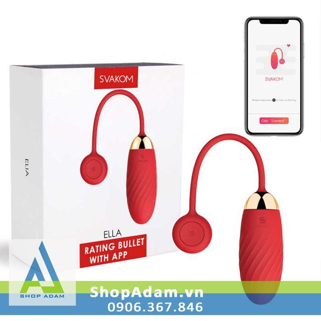 Svakom Ella trứng rung siêu mạnh điều khiển bằng điện thoại Smartphone