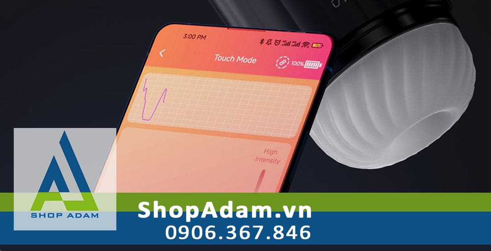 Âm đạo giả rung mút kết nối App Svakom Sam Neo 2