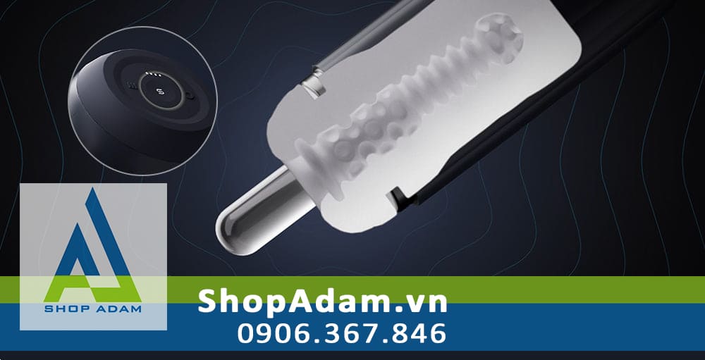Âm đạo giả rung mút kết nối App Svakom Sam Neo 2