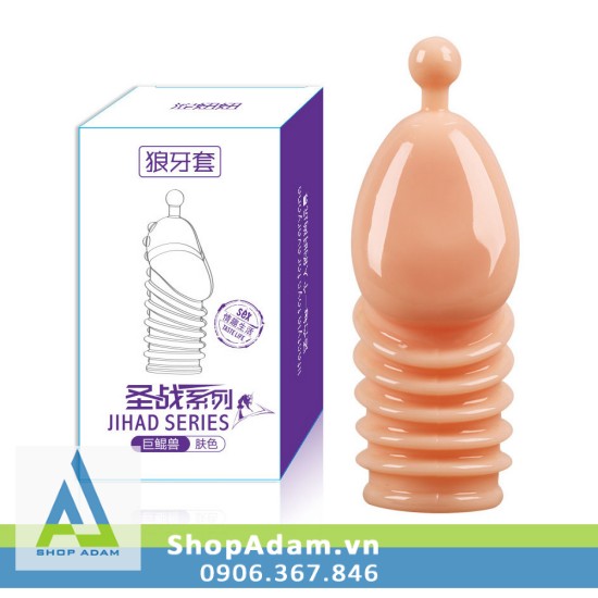 Bao cao su đôn dên khúc đầu có gân và bi Bao cao su đôn dên khúc đầu có gân và bi