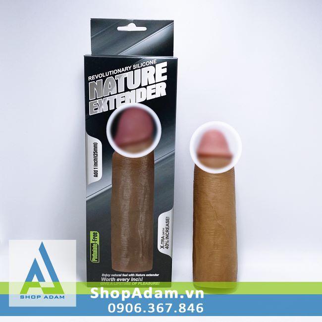 Bao cao su đôn dên siêu mềm như thật Lovetoy Nature Extender