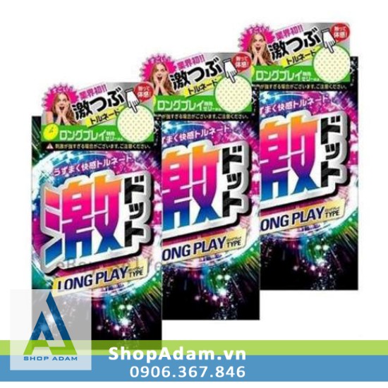 Bao cao su gân gai kéo dài thời gian Jex Long Play Type