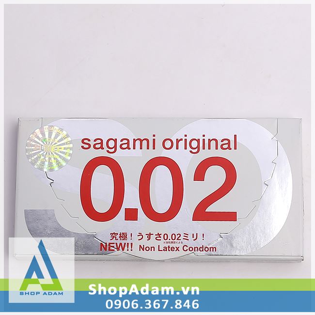 Bao cao su siêu mỏng Sagami Original 0.02
