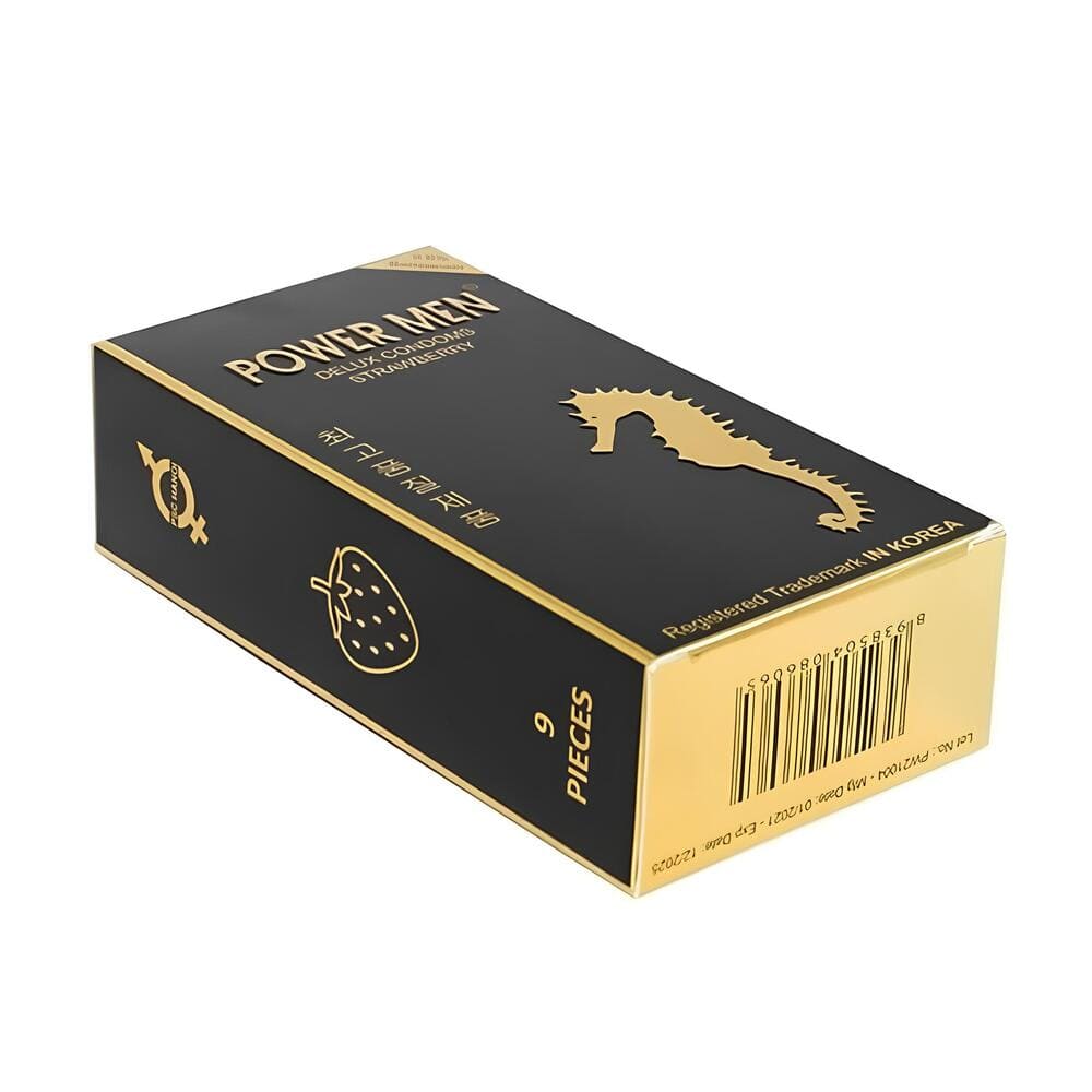 Bcs chống xts có gai gân hương dâu Power Men Delux Strawberry Bcs chống xts có gai gân hương dâu Power Men Delux Strawberry
