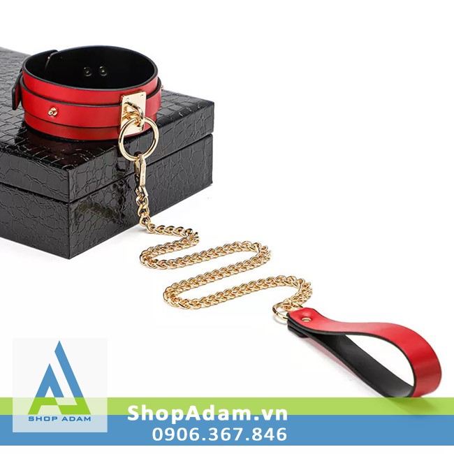 Bộ BDSM Sextoy Bạo Dâm Cao Cấp 8 Món Màu Đỏ Sang Trọng