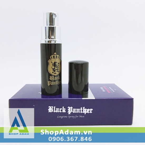 Chai xịt chống xuất tinh sớm Black Panther Nhật bản Chai xịt chống xuất tinh sớm Black Panther Nhật bản