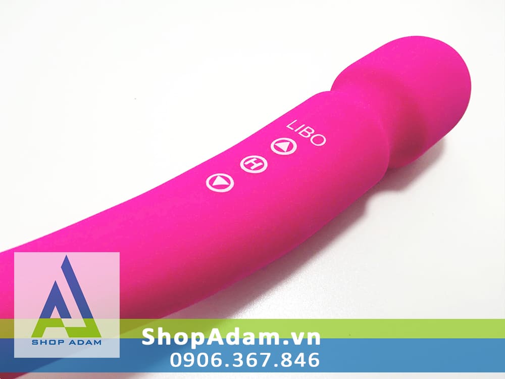 Chày rung hai đầu cao cấp silicone mềm mịn Libo Scorpio Massage