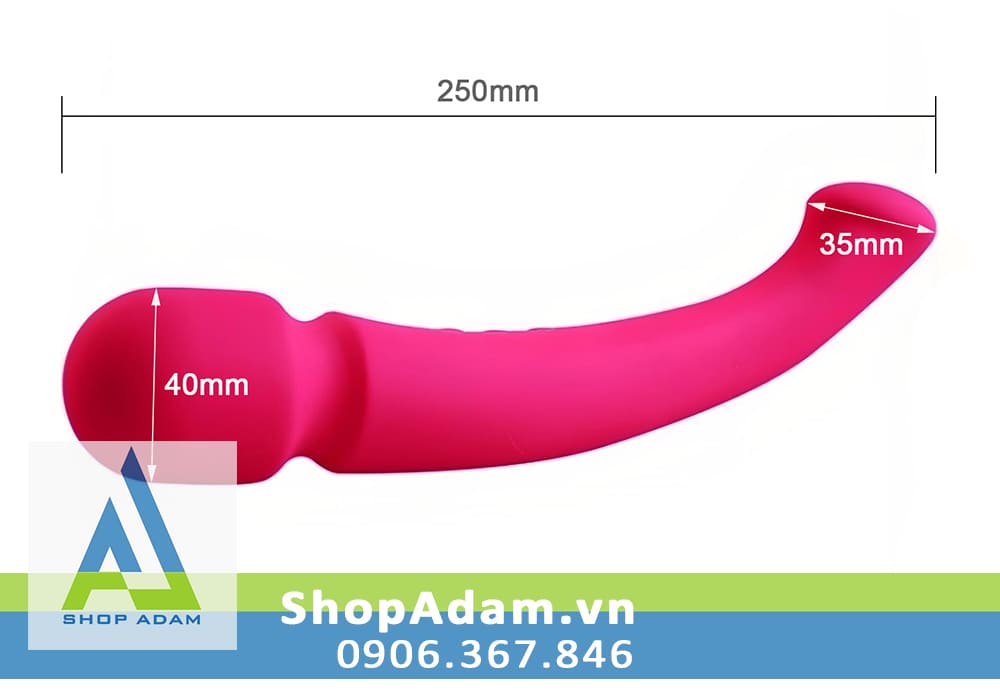 Chày rung hai đầu cao cấp silicone mềm mịn Libo Scorpio Massage