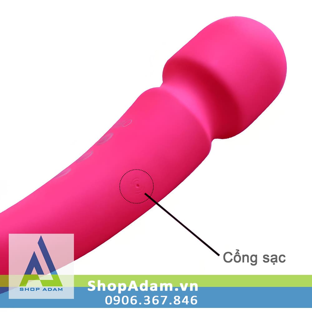 Chày rung hai đầu cao cấp silicone mềm mịn Libo Scorpio Massage