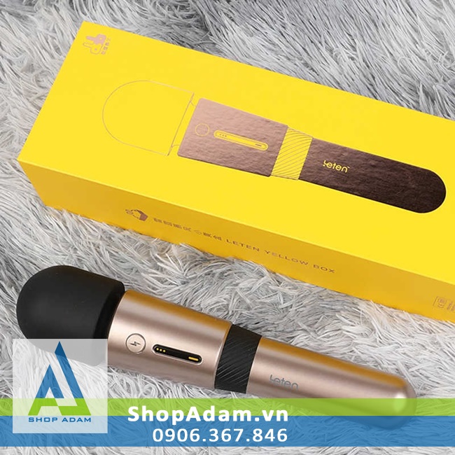 Chày rung massage âm vật Leten Lightning AV Stick Version 3