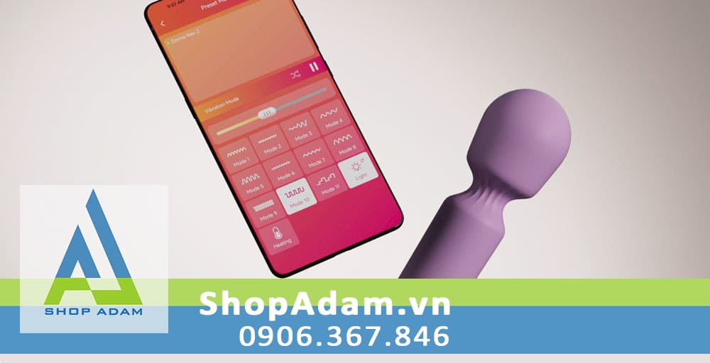 Chày rung mát xa Svakom Mini Emma Neo kết nối App