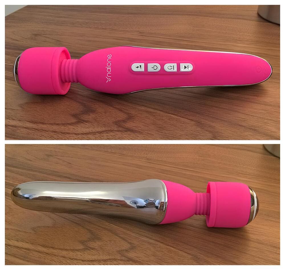 Chày rung Nhật Bản 2 đầu có xung điện Nalone Electro Wand