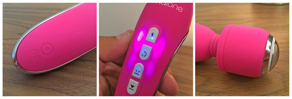 Chày rung Nhật Bản 2 đầu có xung điện Nalone Electro Wand