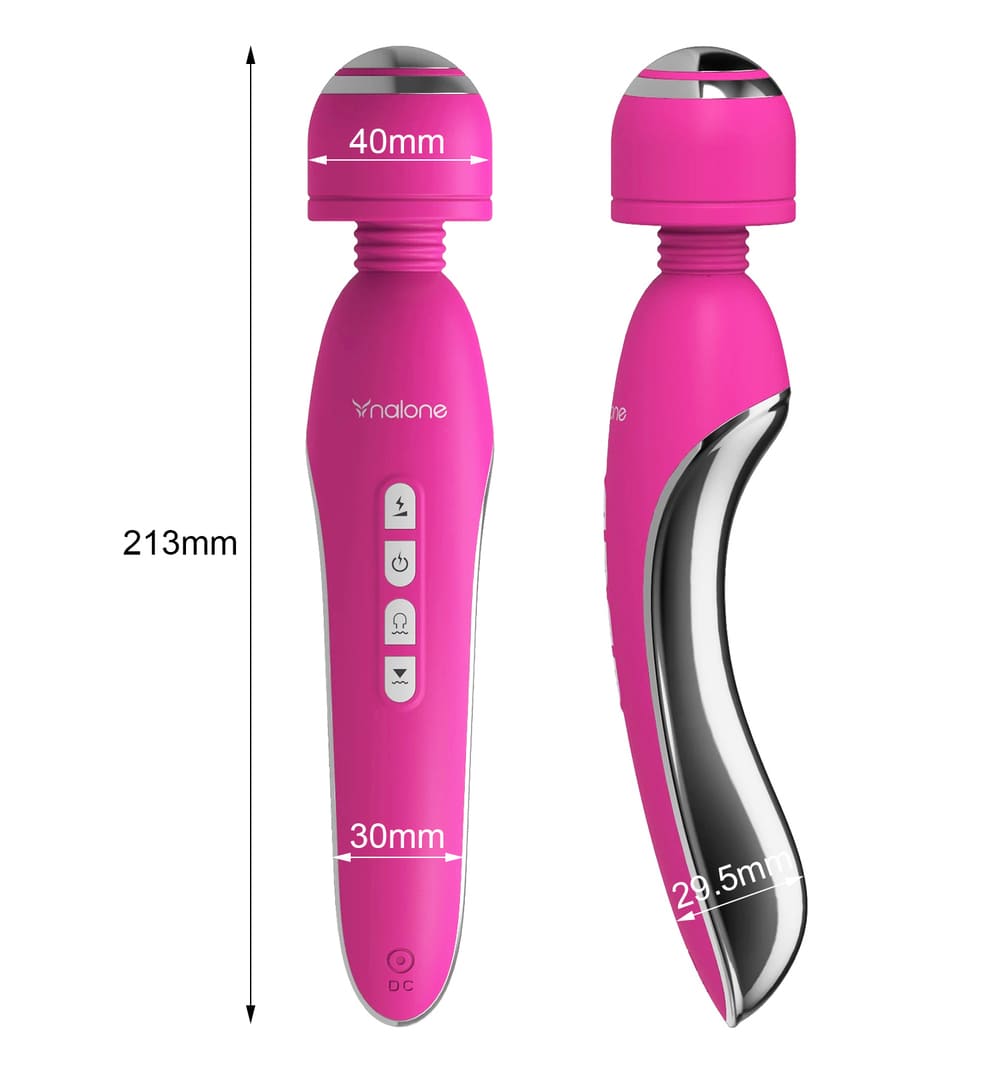Chày rung Nhật Bản 2 đầu có xung điện Nalone Electro Wand