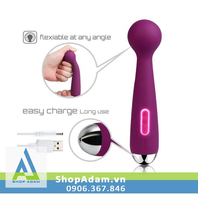 Chày rung sạc điện Svakom Mini Emma