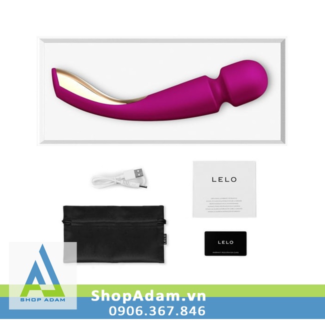 Chày rung tình dục siêu mạnh Lelo Smart Wand 2 Large Thụy Điển